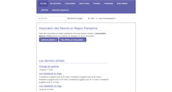 Desktop Screenshot of mamanaparis.fr